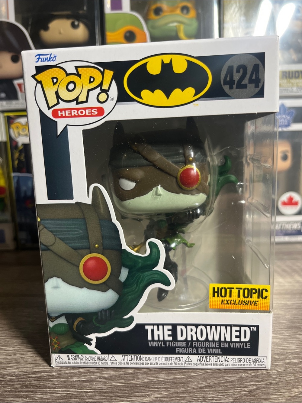 Funko Pop! Heroes Batman The Drowned - Green, Brown, Red, Black